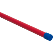 KEBAstolpen Röd/Blå knopp;L=1500 mm