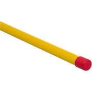 KEBAstolpen Gul/Röd knopp;L=1500 mm.