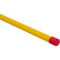 KEBAstolpen Gul/Röd knopp;L=1500 mm.