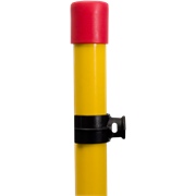 Isolator för KEBAstolpen Original;Svart, i frp. om 50 st